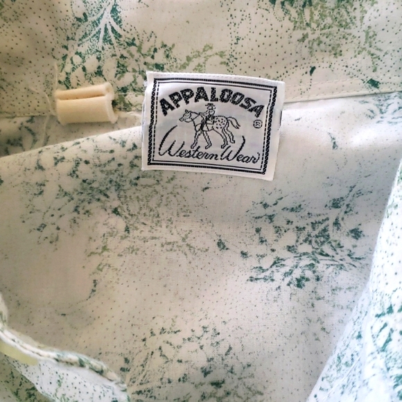 Vintage Appaloosa Pearl Snap Western Shirt. Size XL. - Picture 3 of 8